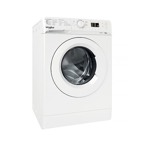 Machine À Laver WHIRLPOOL 6KG frontale Blanc(WMTA6101NA) Machine À Laver WHIRLPOOL 6KG frontale Blanc(WMTA6101NA)